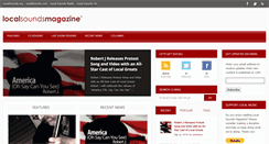 Desktop Screenshot of localsoundsmagazine.com