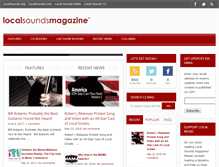 Tablet Screenshot of localsoundsmagazine.com